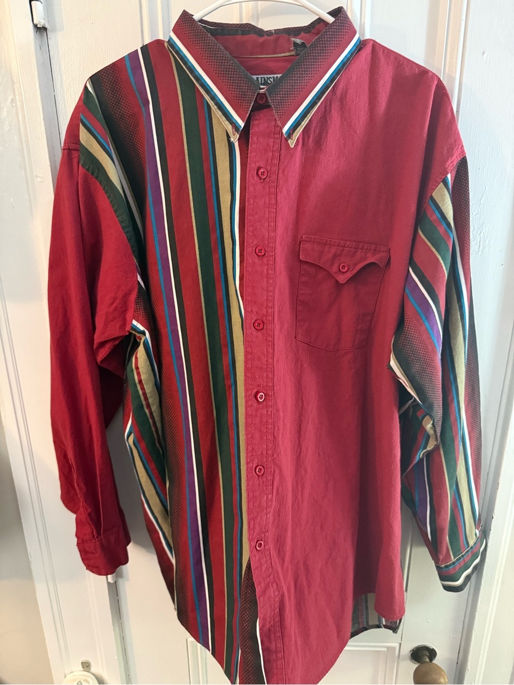 Vintage 90’s Plainsmen Cowboy Western Button-Down Shirt